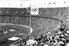 L'Olympiastadion di Berlino durante le Olimpiadi del 1936